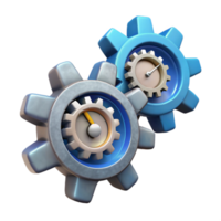 extraordinary classic Chronometer Gears Transparent Background Close Up View professional png
