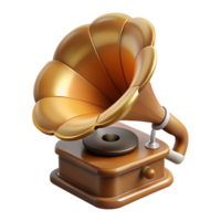 stunning minimalist Classic Phonograph Needle Cutout with Sharp Point high resolution png