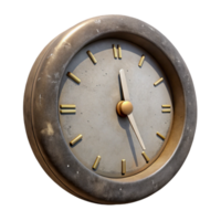 vibrant abstract Clock Face No Hands Time Unknown Isolated original png