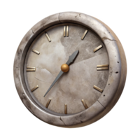 vibrant modern Clock Face with Missing Numbers genuine png