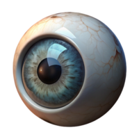 elegant abstract Close Up of Eye with Digital Reflection Transparent Background exclusive png
