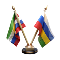 magnificent rustic Colorful Flags Representing Different Nations Isolated authentic png