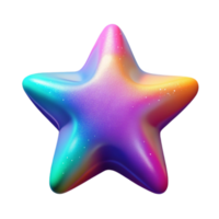 vibrant creative Colorful Starfield Background for Virtual Space Isolated authentic png