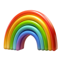 beautiful abstract Colorful Synesthetic Rainbow Design Cutout with Spectral Colors high resolution png