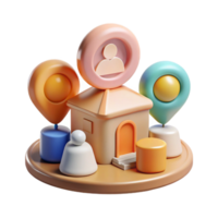 magnificent modern Community Outreach Program Isolated Soft Lighting premium png