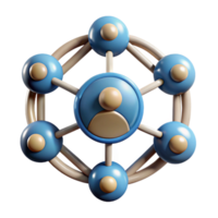 magnificent traditional Community Support Network Cutout Web Design Element authentic png