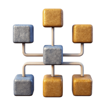 heiter kreativ Komplex Algorithmus Flussdiagramm ausgeschnitten Element hoch Auflösung png