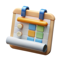 impressive rustic Conservation Project Management Isolated Gantt Chart 4K png