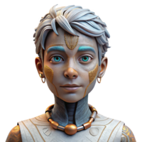 impressive rustic Creative Collaboration Between Human and Ai premium png