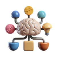 wonderful creative Creative Collaboration Brainstorm Mind Map Cutout high resolution png