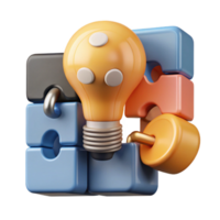wonderful abstract Creative Problem Solving Diagram Cutout with Innovative Ideas original png