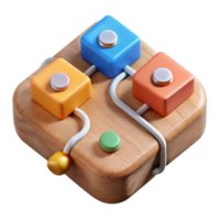 wonderful classic Creative Problem Solving Diagram Cutout with Innovative Ideas professional png