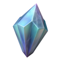 extraordinary creative Crystal Shard Isolated Element with Transparent Background premium png