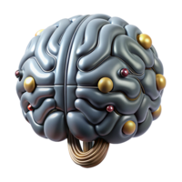 wonderful classic Cybernetic Brain Interface Neural Network Isolated Element professional png