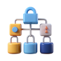 serene artistic Data Encryption Algorithm Visualization Cutout high resolution png