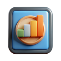 wonderful vintage Data Processing Icon Isolated with Progress Bar authentic png