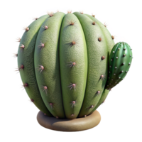beautiful classic Desert Cactus Prickly Texture Isolated detailed png