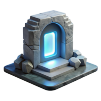 stunning contemporary Digital Afterlife Portal White Light Transparent Background exclusive png