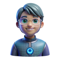 magnificent abstract Digital Assistant Hologram Avatar Cutout Adaptive Interface premium png