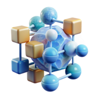 stunning creative Digital Data Flow with Arrows Transparent Background high quality png