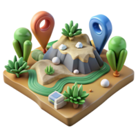 extraordinary creative Digital Ecosystem Mapping Isolated Geographic Data high quality png