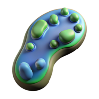impressive rustic Digital Footprint Visualization Cutout with Footprint Shape high resolution png