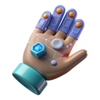 extraordinary rustic Digital Hand Interacting with Virtual Interface Isolated original png