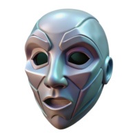 beautiful vintage Digital Mask Transparent Background Angled View professional png