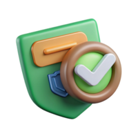vibrant rustic Digital Signature Verification Icon Cutout with Green Checkmark authentic png
