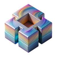 wonderful traditional Dimensional Shift Glitch Effect Cutout genuine png