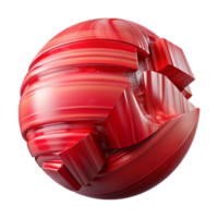 wonderful rustic Distorted Reality Glitch Effect Red Transparent premium png