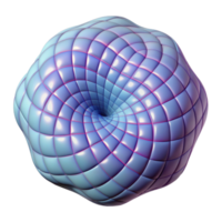 elegant contemporary Distorted Spacetime Grid Pattern Isolated authentic png