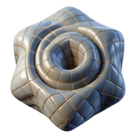 beautiful abstract Distorted Spacetime Grid Pattern Isolated original png