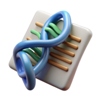 dramatic rustic Dna Data Preservation Concept Isolated exclusive png