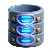 dramatic rustic Dna Data Storage Concept with Binary Code Cutout professional png