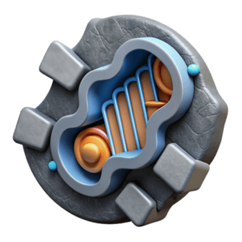 impressive rustic Dna Data Storage Concept with Binary Code Cutout authentic png