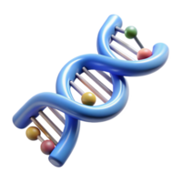 extraordinary rustic Dna Double Helix with Data Flow Lines Transparent Background detailed png