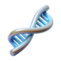 stunning minimalist Dna Double Helix with Data Flow Lines Transparent Background original png