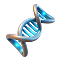 magnificent classic Dna Double Helix with Data Flow Lines Transparent Background genuine png