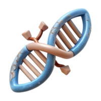 dramatic abstract Dna Fragmentation Illustration Top View Cutout high resolution png