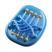 wonderful contemporary Dna Fragment with Binary Code Overlay Transparent Background authentic png