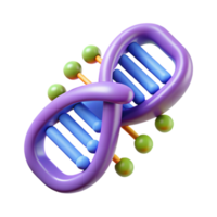 stunning rustic Dna Fragment with Binary Code Overlay Transparent Background authentic png