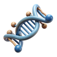 magnificent creative Dna Helix with Data Flow Animation Isolated Element exclusive png