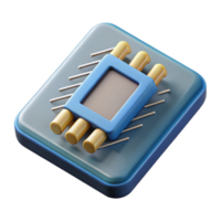 serene modern Dna Microarray Chip Close Up Isolated authentic png