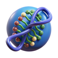 magnificent classic Dna Molecule with Binary Data Overlay Cutout original png