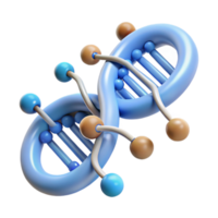 magnificent modern Dna Molecule with Binary Data Overlay Cutout detailed png