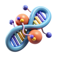 extraordinary rustic Dna Molecule with Data Encryption Symbol Isolated premium png