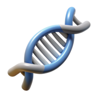 wonderful vintage Dna Strand Fragment with Shadow Effect Transparent Background authentic png