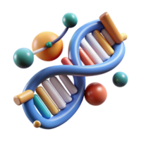 wonderful abstract Dna Strand with Data Storage Symbol Isolated high resolution png
