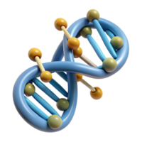 wonderful classic Dna Structure with Data Nodes Isolated 4K png